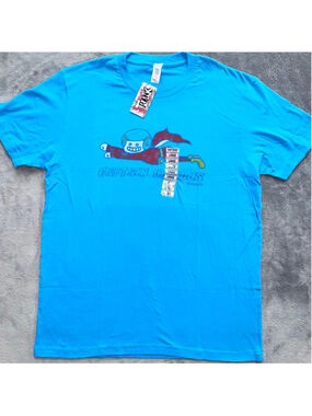 NOS Unisex Adult Large Hot Topic Loungefly SS TShirt Captain Obvious Y2K